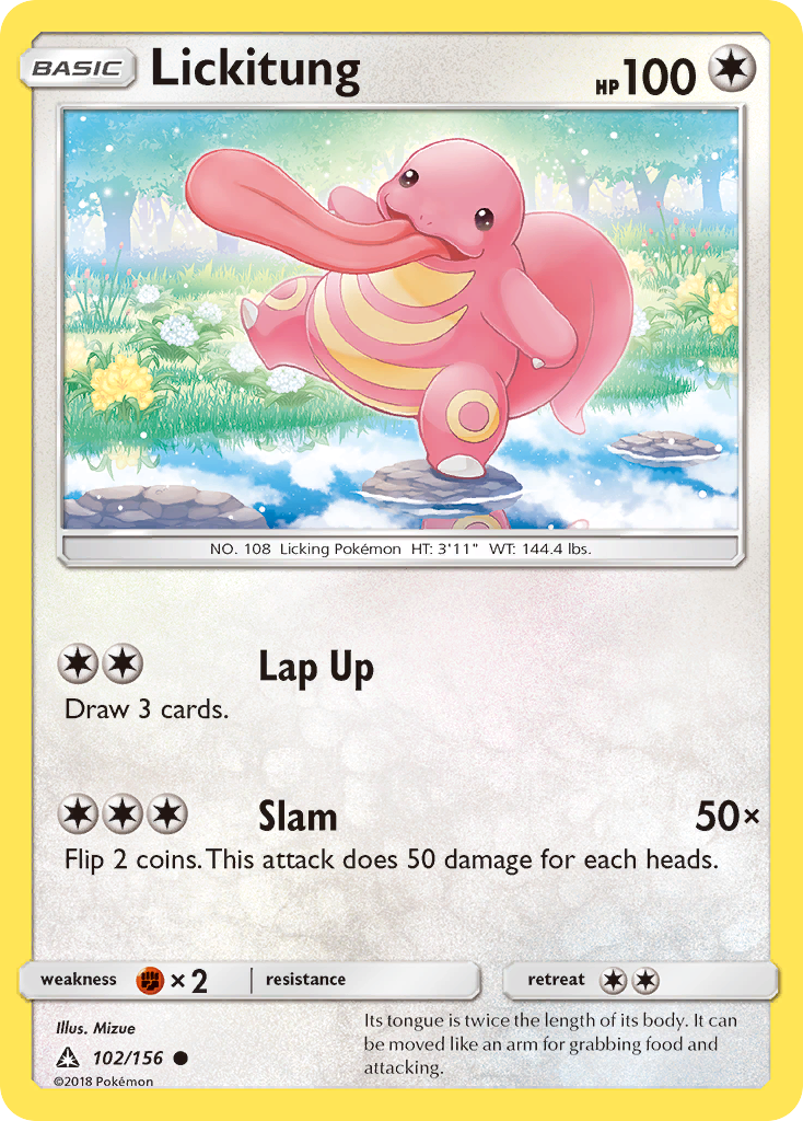 Ultra Prism Lickitung #102/156