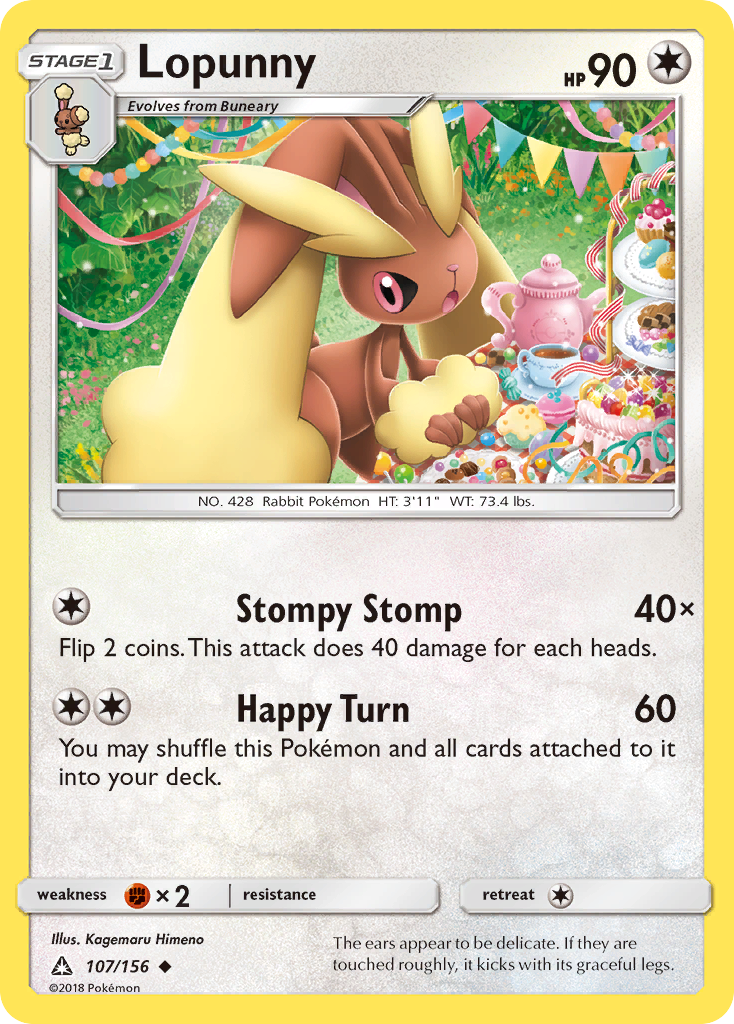 Ultra Prism Lopunny #107/156