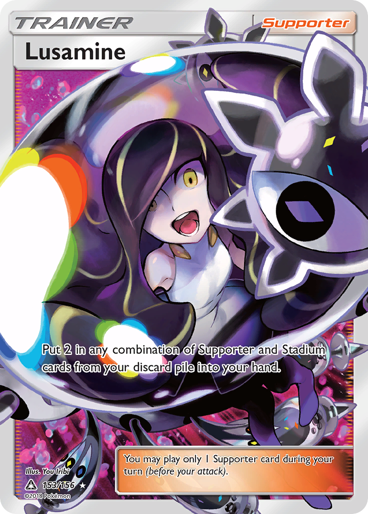 Ultra Prism Lusamine #153/156