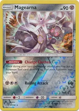 Ultra Prism Magearna #91/156 reverse holo