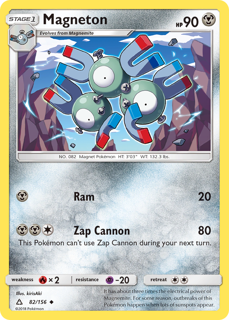 Ultra Prism Magneton #82/156