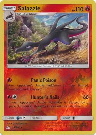 Ultra Prism Salazzle #26/156 reverse holo