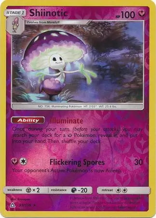 Ultra Prism Shiinotic #93/156 reverse holo