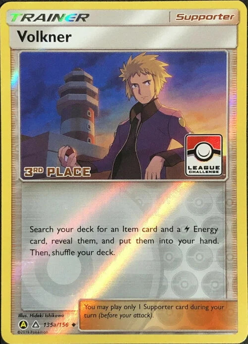 Ultra Prism Volkner #135 Third Place League Promo