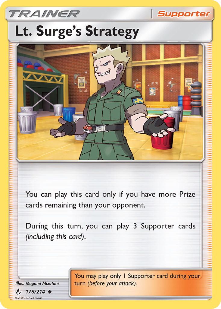 Unbroken Bonds Lt. Surge’s Strategy #178/214