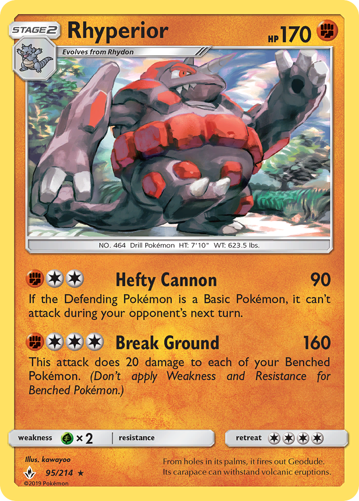 Unbroken Bonds Rhyperior #95/214