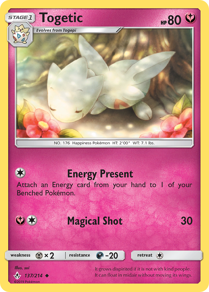 Unbroken Bonds Togetic #137/214