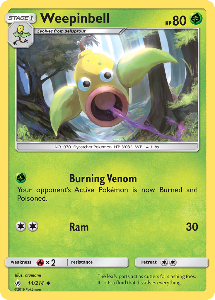 Unbroken Bonds Weepinbell #14/214