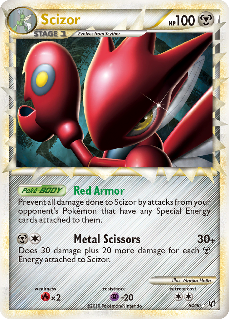 Undaunted Holo Scizor #84/90