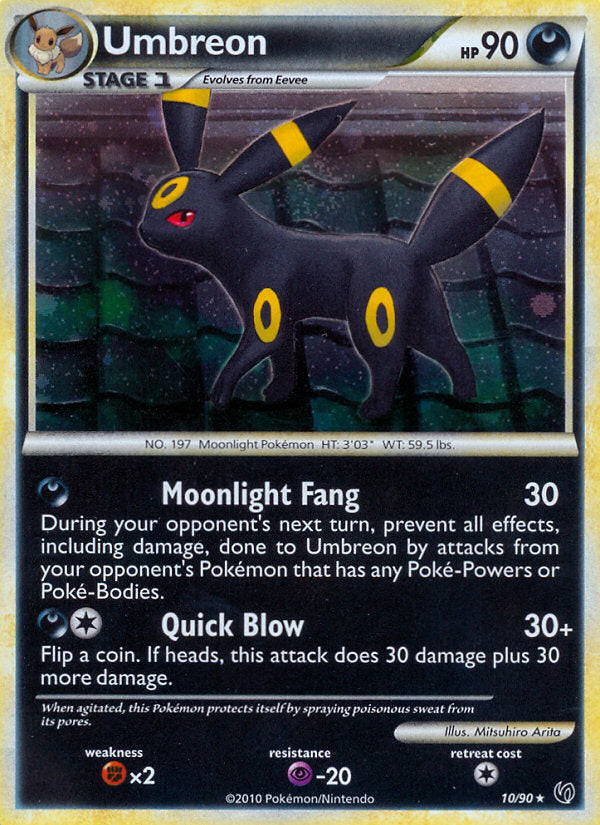 Undaunted Holo Umbreon #10/90