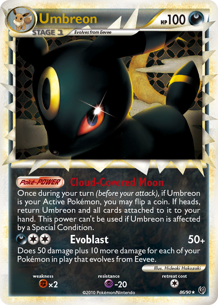Undaunted Holo Umbreon #86/90