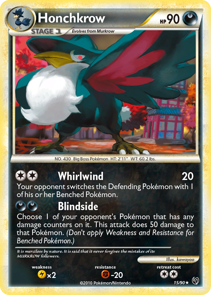 Undaunted Honchkrow #15/90