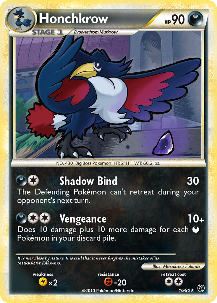 Undaunted Honchkrow #16/90