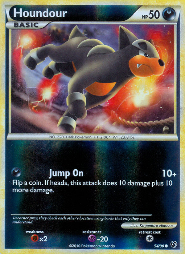 Undaunted Houndour #54/90 reverse holo