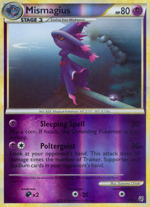 Undaunted Mismagius #19/90 reverse holo