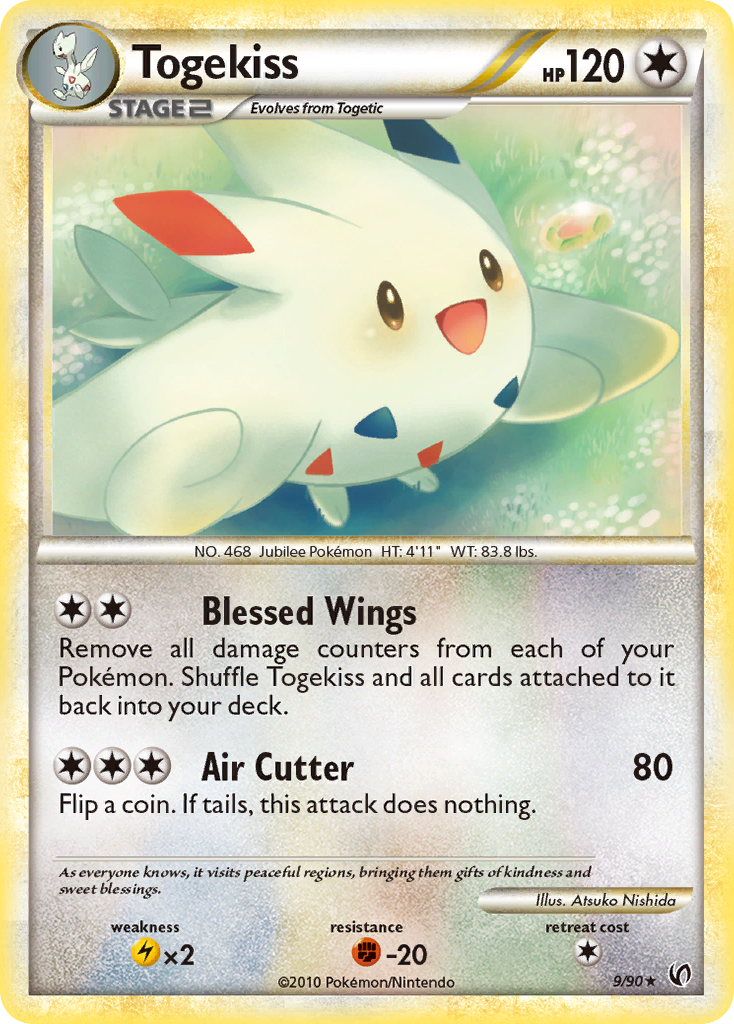 Undaunted Non - Holo Togekiss #9/90
