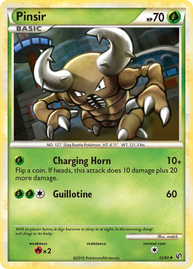 Undaunted Pinsir #32/90