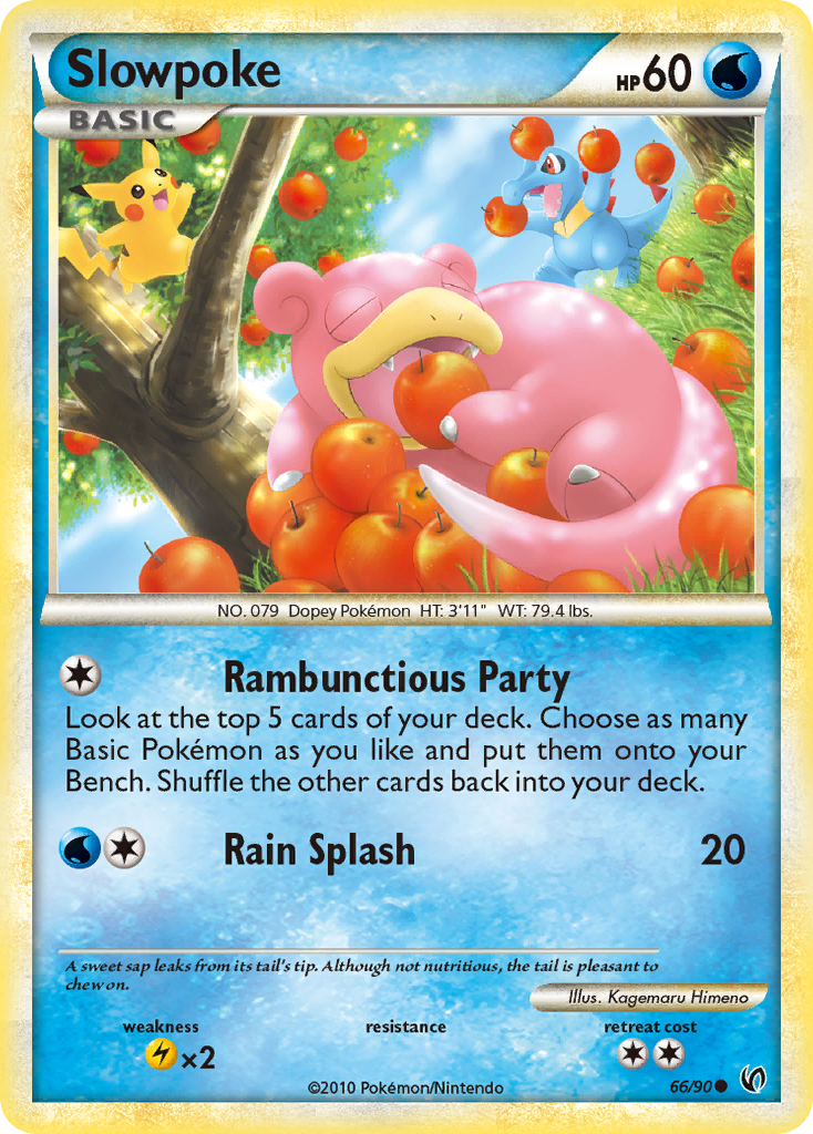 Undaunted Slowpoke #66/90
