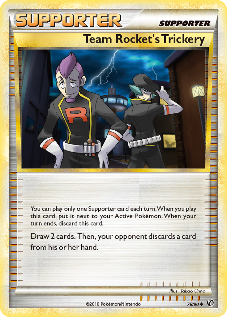 Undaunted Team Rocket's Trickery #78/90