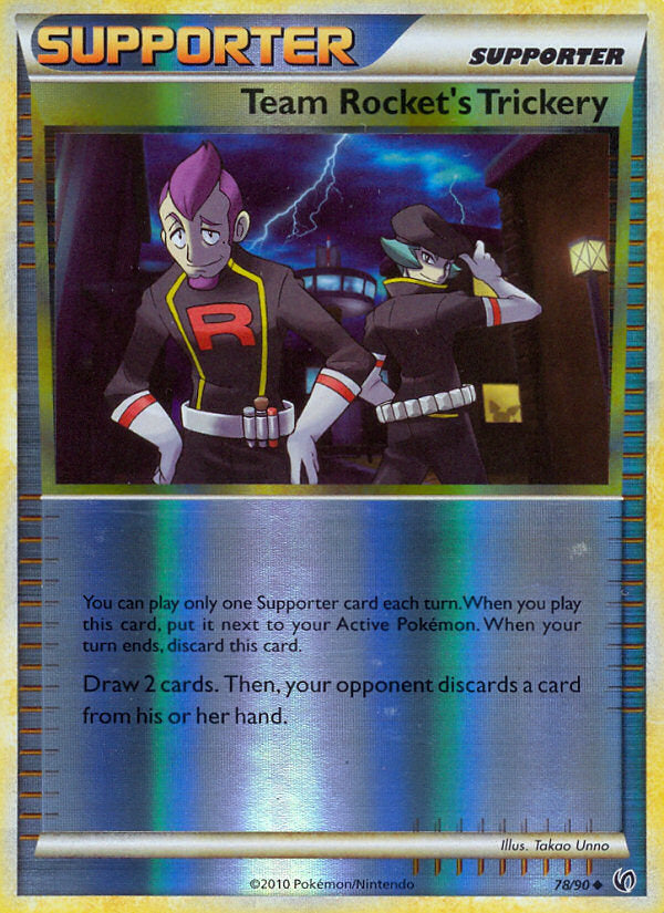 Undaunted Team Rocket's Trickery #78/90 reverse holo