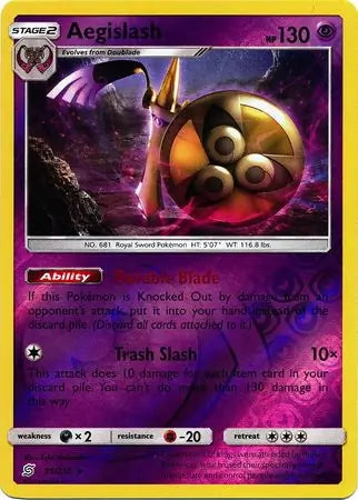 Unified Minds Aegislash #95/236 reverse holo