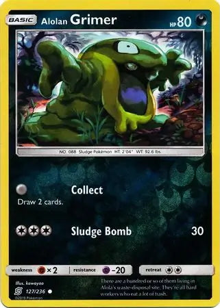 Unified Minds Alolan Grimer #127/236 reverse holo