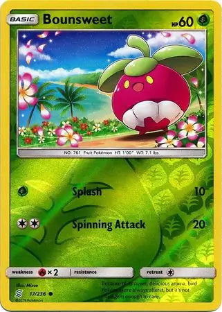 Unified Minds Bounsweet #17/236 reverse holo