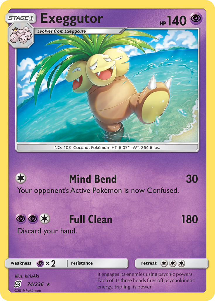Unified Minds Exeggutor #74/236