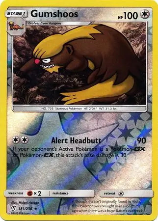 Unified Minds Gumshoos #181/236 reverse holo