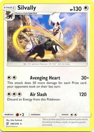 Unified Minds Holo Silvally #184/236