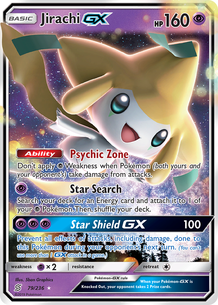 Unified Minds Jirachi GX #79/236