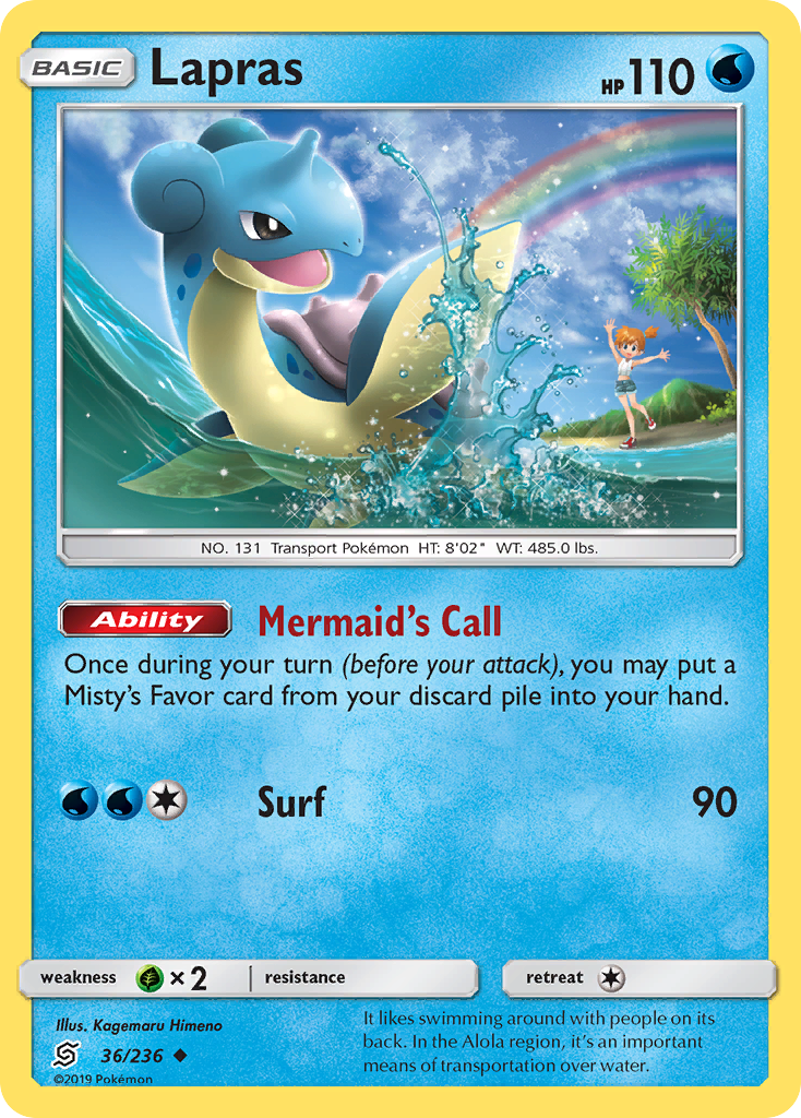Unified Minds Lapras #36/236