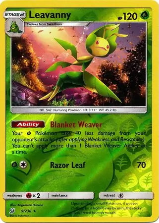 Unified Minds Leavanny #9/236 reverse holo