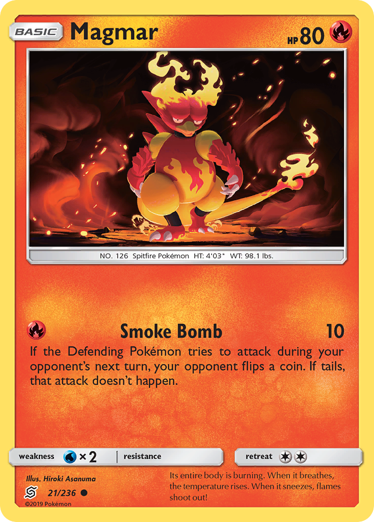Unified Minds Magmar #21/236