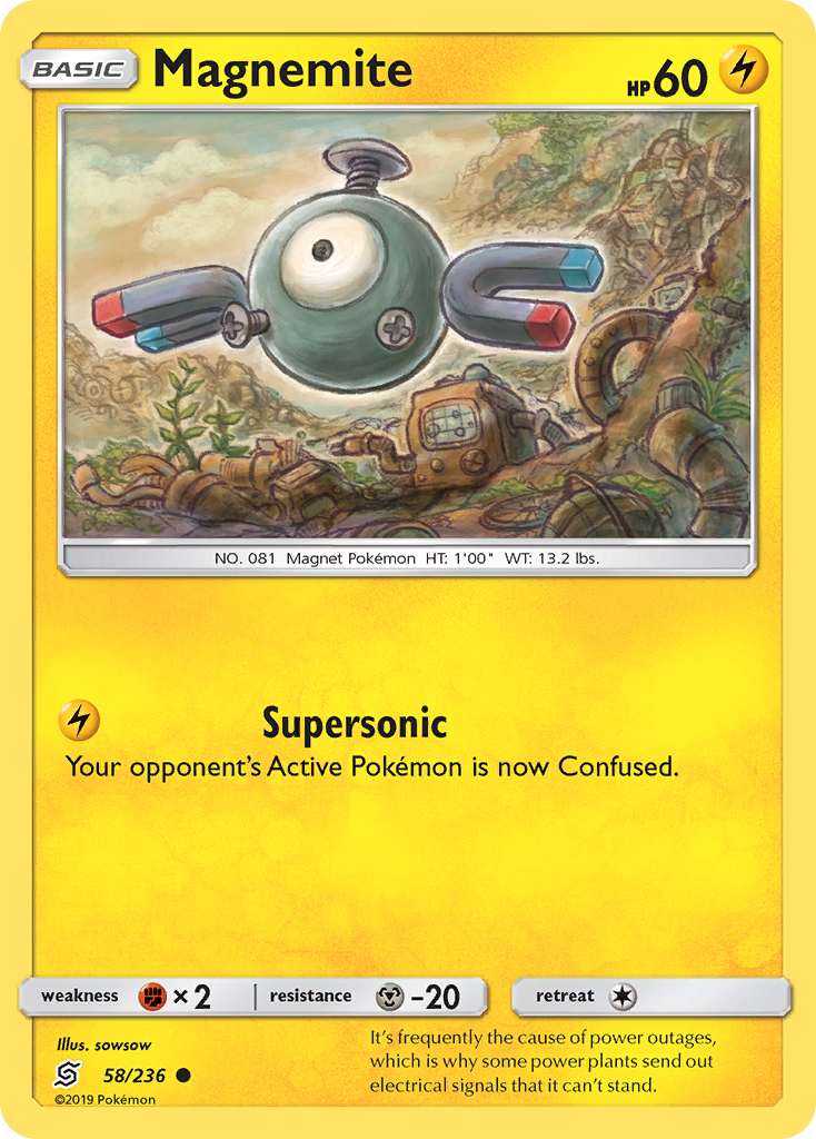 Unified Minds Magnemite #58/236
