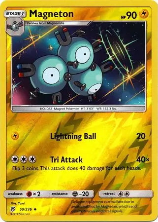 Unified Minds Magneton #59/236 reverse holo