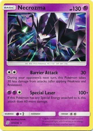 Unified Minds Necrozma #101/236 Cracked Ice Holo