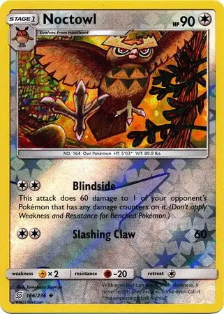 Unified Minds Noctowl #166/236 reverse holo