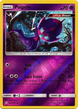 Unified Minds Poipole #102/236 reverse holo