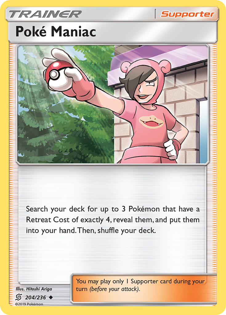 Unified Minds Poké Maniac #204/236