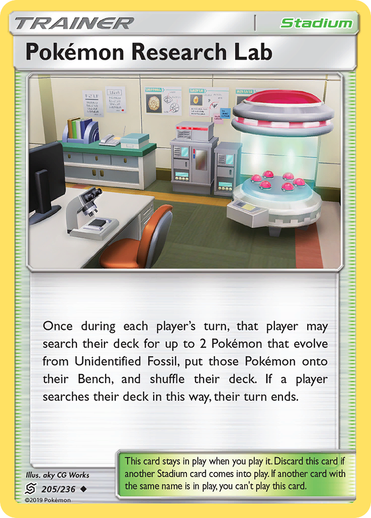 Unified Minds Pokémon Research Lab #205/236