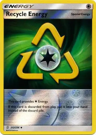 Unified Minds Recycle Energy #212/236 reverse holo