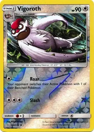 Unified Minds Vigoroth #169/236 reverse holo