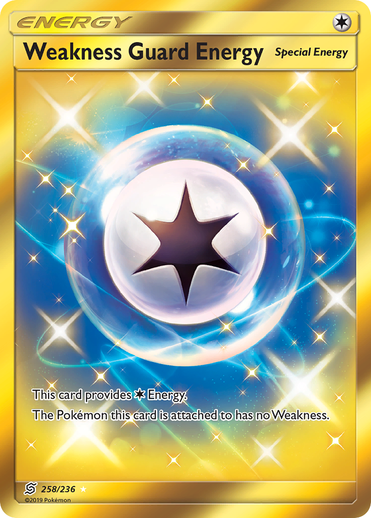 Unified Minds Weakness Guard Energy #258/236