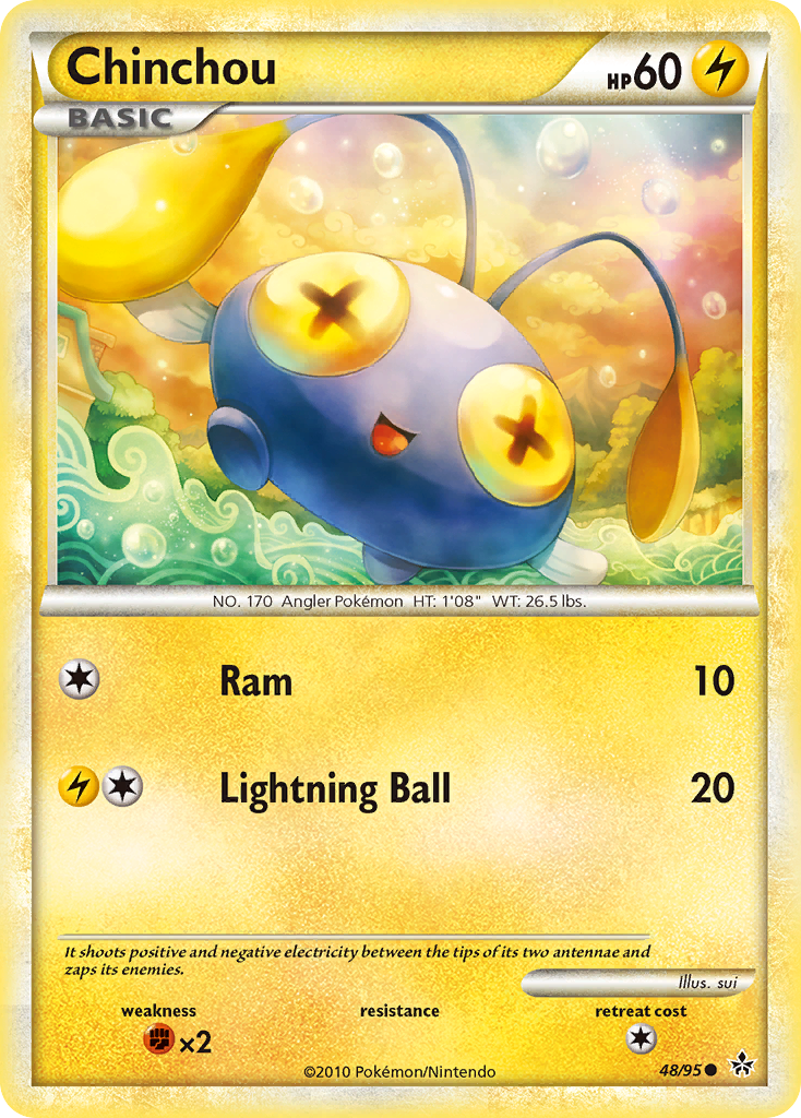 Unleashed Chinchou #48/95