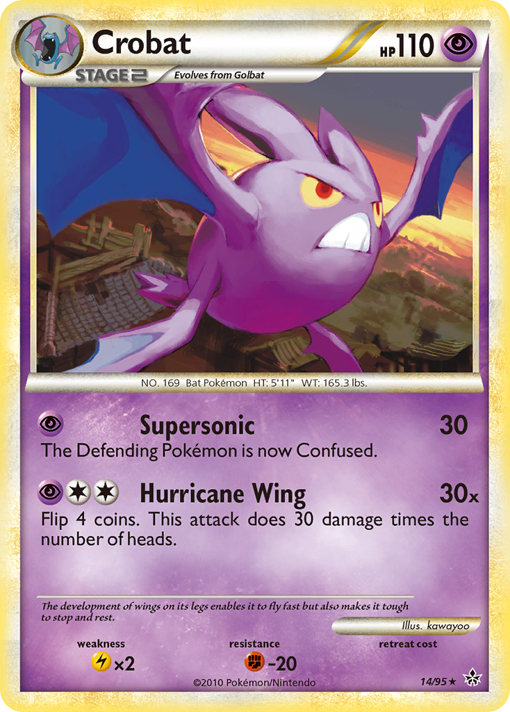 Unleashed Crobat #14/95