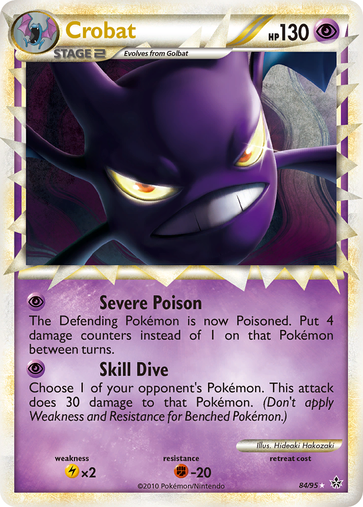 Unleashed Crobat #84/95