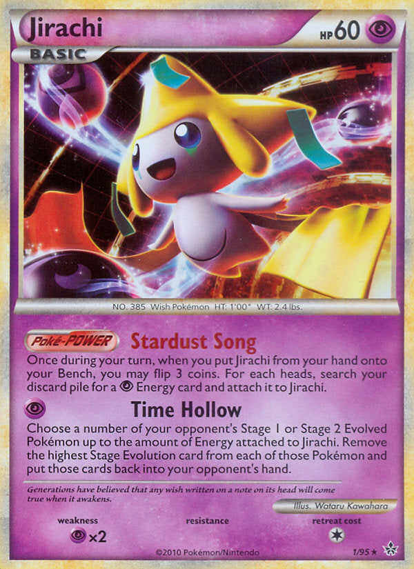 Unleashed Holo Jirachi #1/95