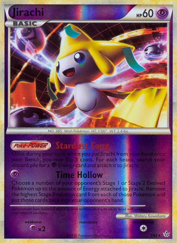 Unleashed Jirachi #1/95 reverse holo