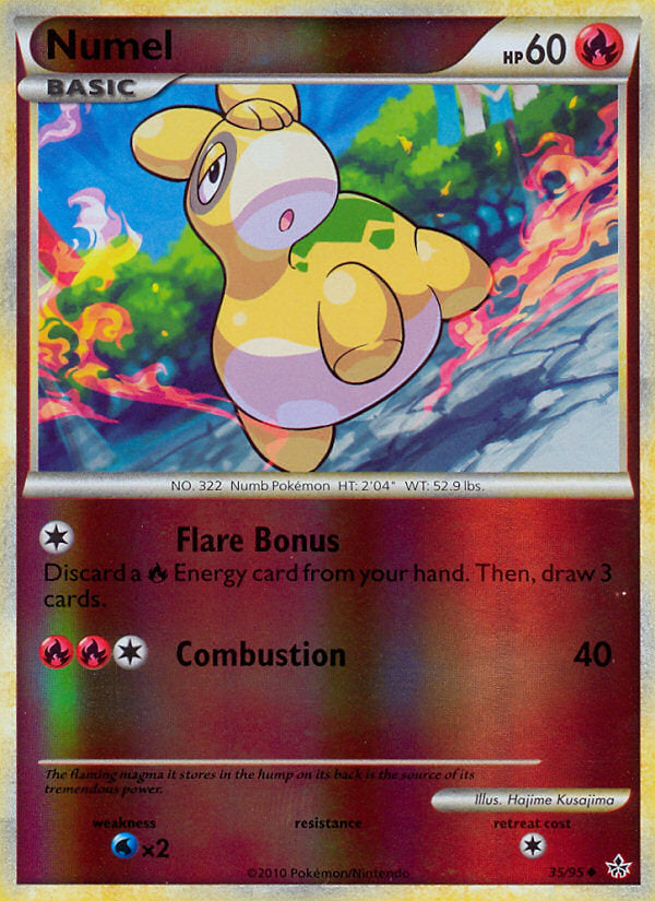Unleashed Numel #35/95 reverse holo